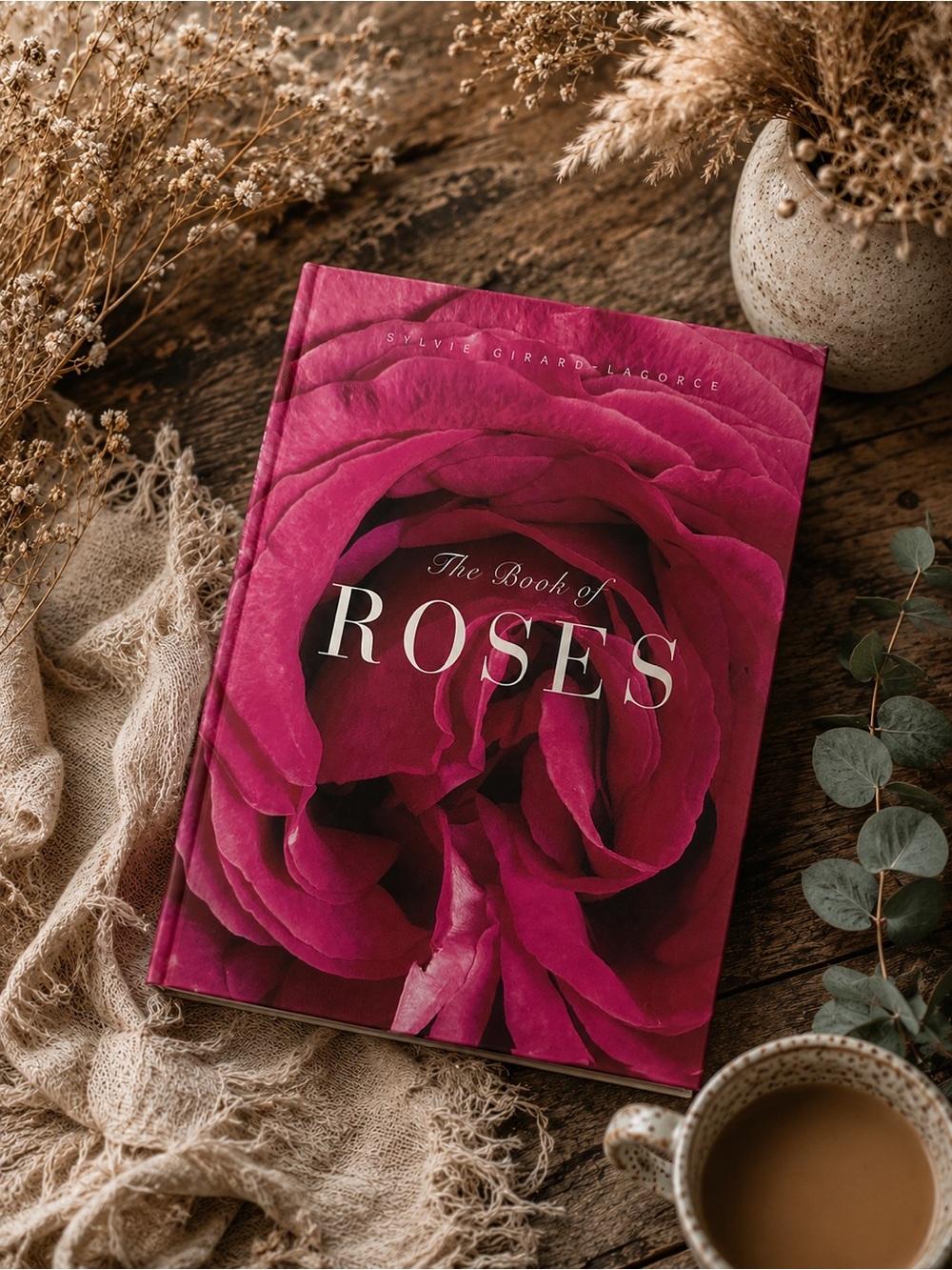 The Book of Roses By Sylvie Girard-Lagorce Hardcover Book